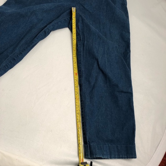 Alfred Dunner pull on blue denim pants - Picture 7 of 8